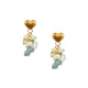 18K Gold Plated Various Stones Earrings E8768
