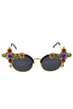 Rhinestone Cross Sunglasses G0025