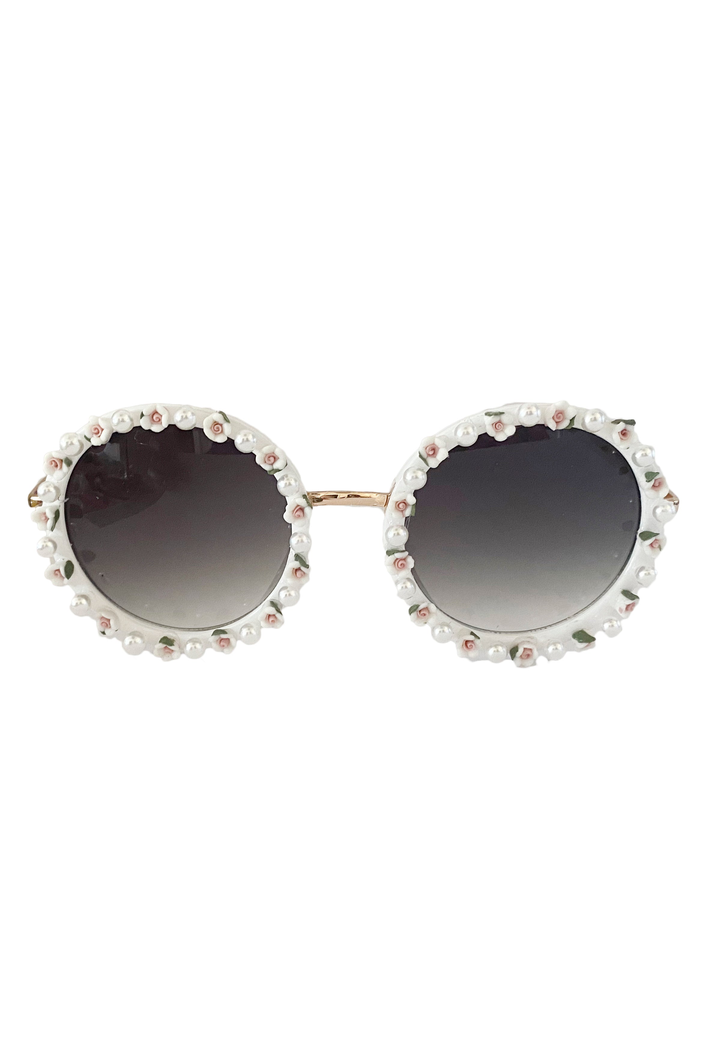 Handmade Floral Pearl Sunglasses G0166