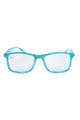 Handmade Rhinestone Rectangle Reader Glasses G0497 - Light Blue