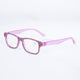 Handmade Rhinestone Rectangle Reader Glasses G0497 - Purple