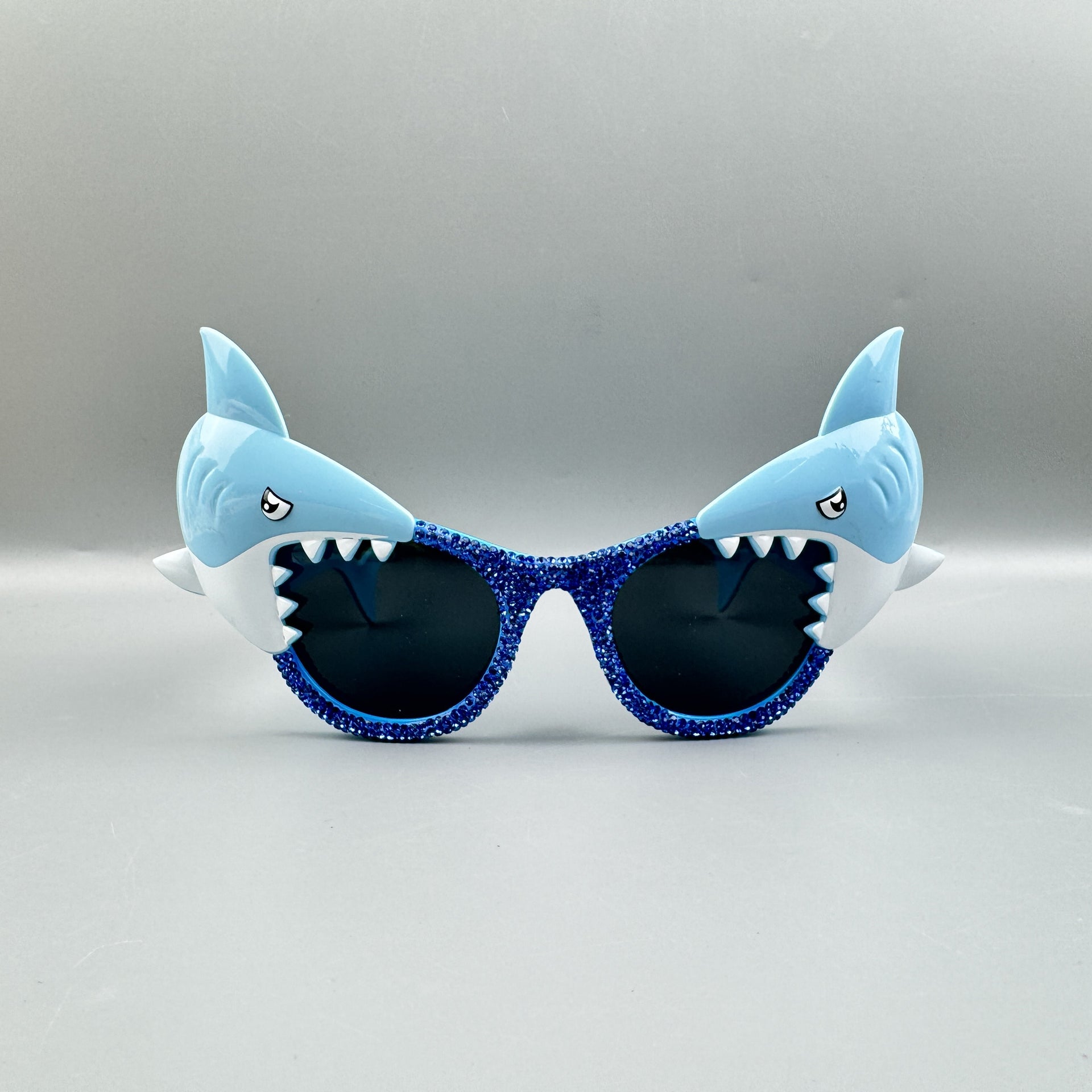 Handmade Rhinestone Shark Party Eyeglasses G0524 – Ole