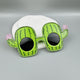 Handmade Rhinestone Cactus Party Eyeglasses G0525