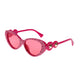 Handmade Rhinestone Cat Eye Sunglasses G0536