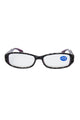 Handmade Rhinestone Rectangle Reader Glasses G0539-Black