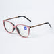 Handmade  Rhinestone Rectangle Reader Glasses  G0542 - Pink