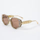 Handmade Floral Rhinestone Sunglasses G0558
