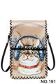 Cat With Headphones PrintCrossbody Bag HB0580 - NO.191