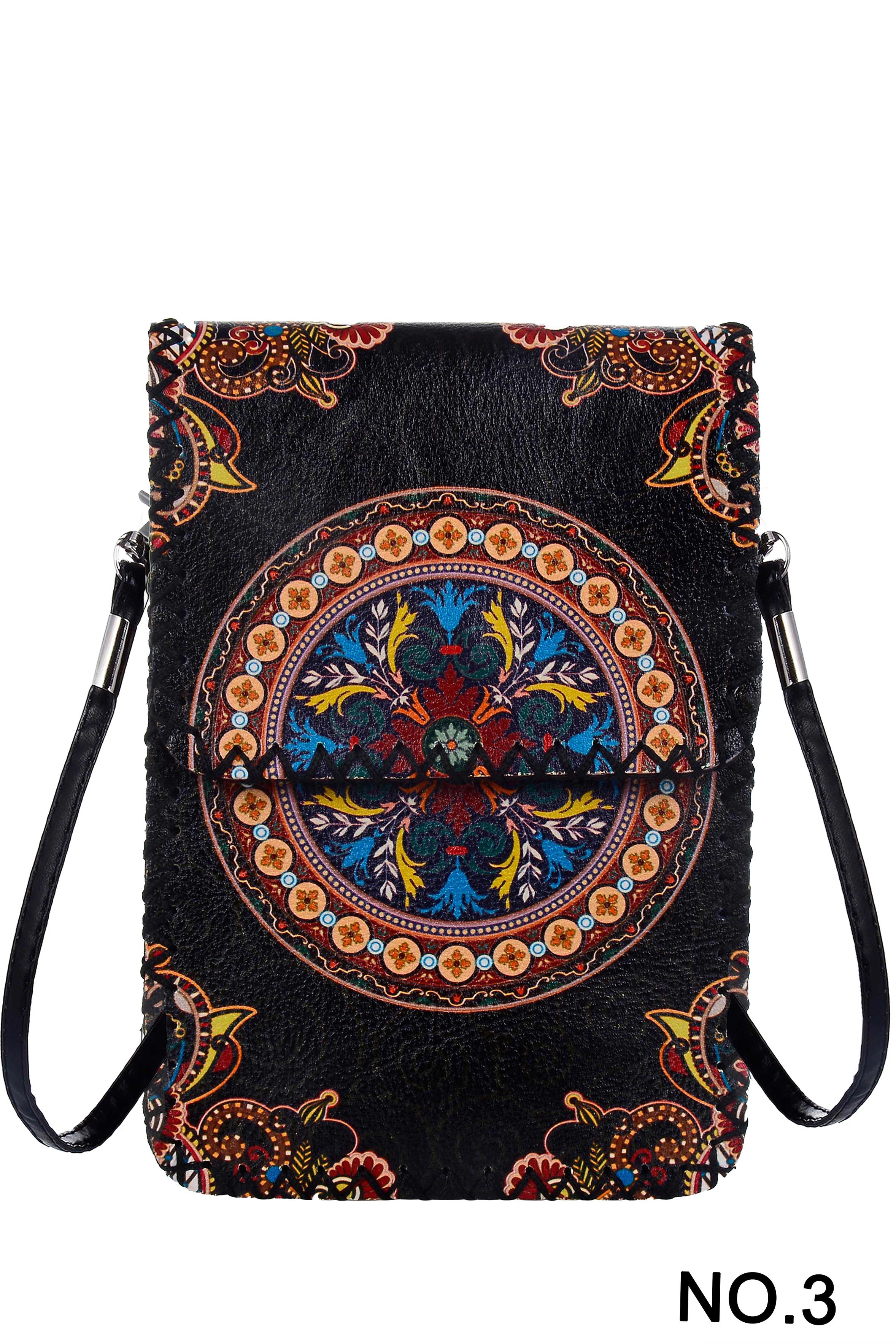 Medallion Print Crossbody Bag HB0580 - No.3