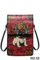 Floral Pug Printed Crossbody HB0580 - NO.52