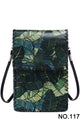 Leaves Print Hand Stitch Crossbody Bag HB0580-117