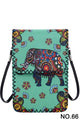 Floral Elephant Printed Crossbody HB0580 - NO.66