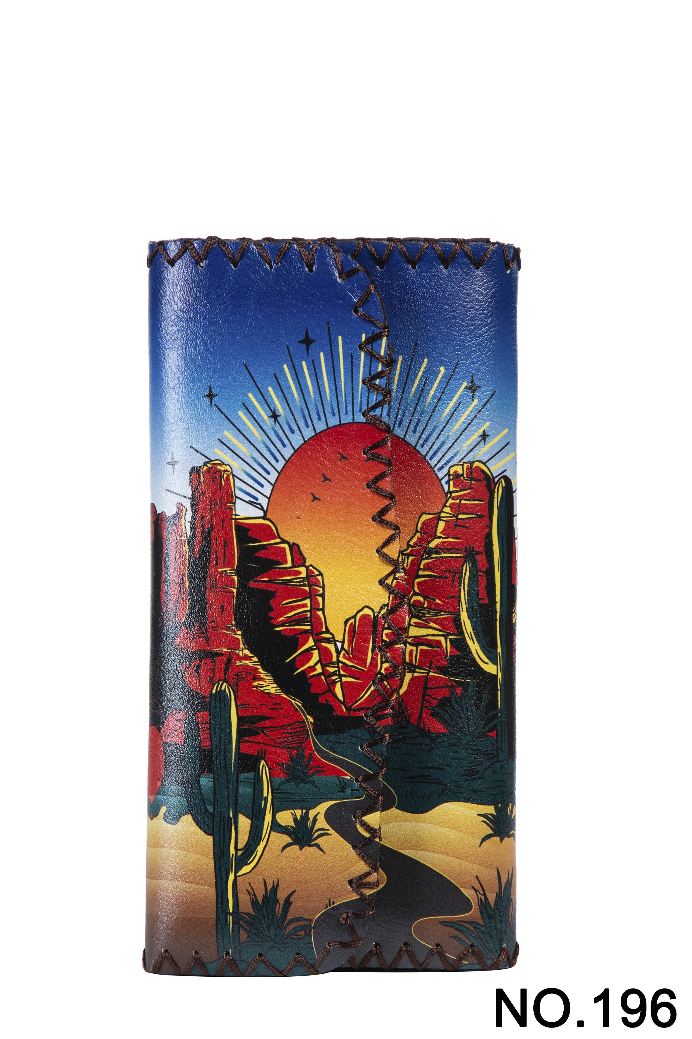 Cartera con estampado de puesta de sol en el desierto HB0582 - N.º 196