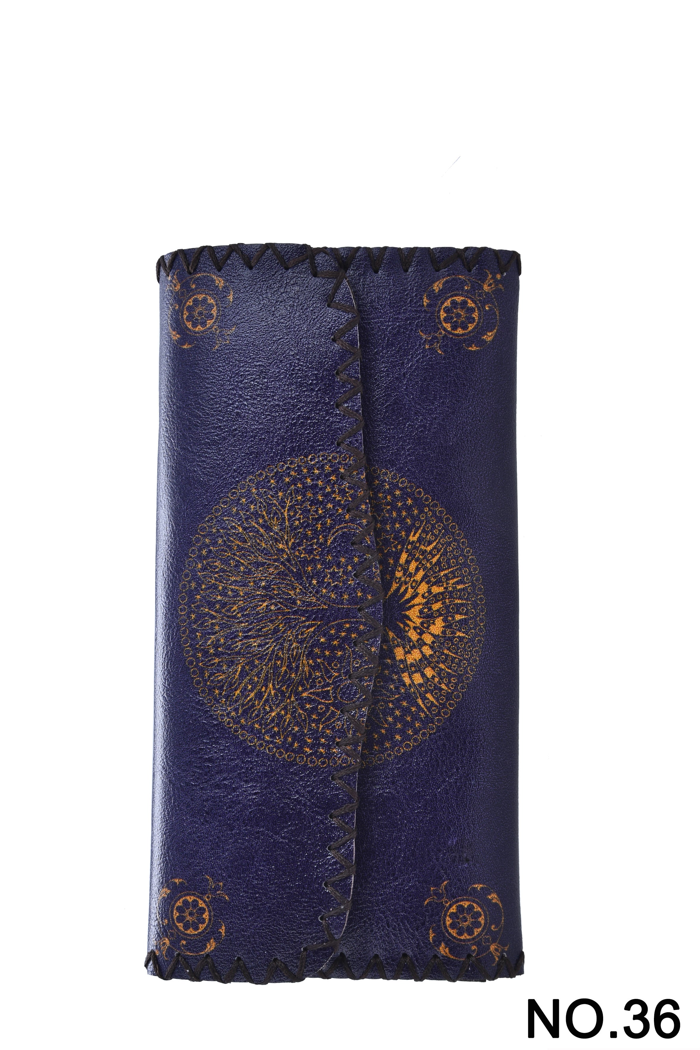 Ethnic Print Hand Stitch Wallet HB0582 -NO.36