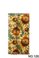 Cartera con estampado de girasoles HB0582 - N.º 126
