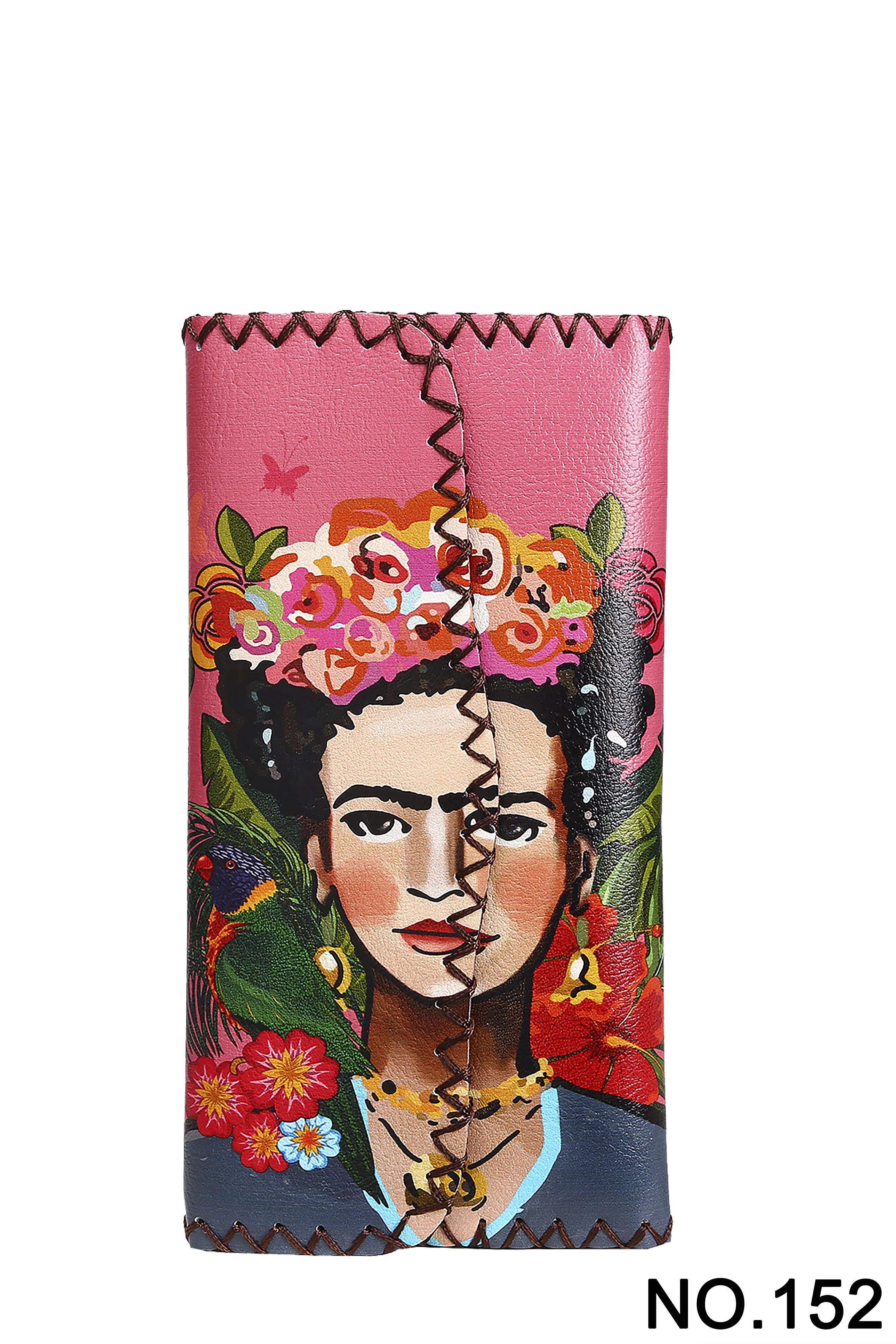 Frida Print Hand Stitch Wallet HB0582 - NO.152