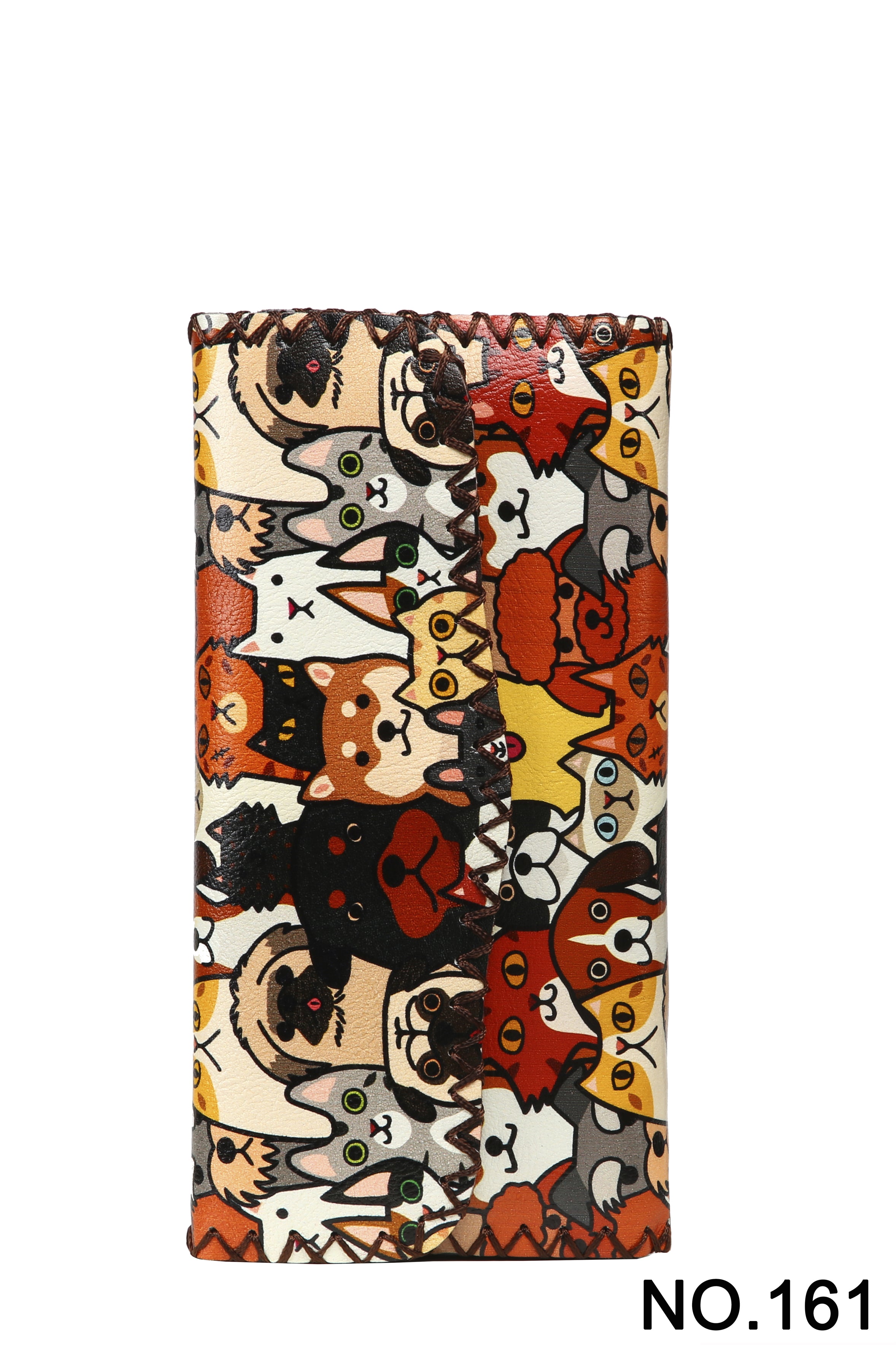 Puppy Print Hand Stitch Wallet HB0582 - NO.161