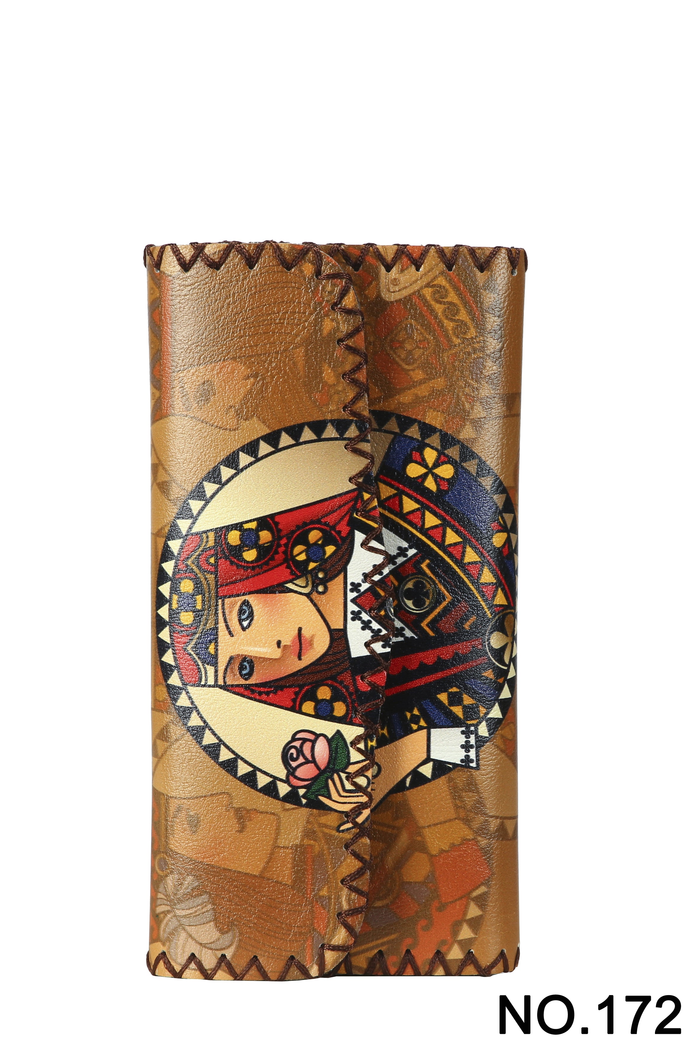 Cartera con estampado de la reina del póquer HB0582 - N.º 172