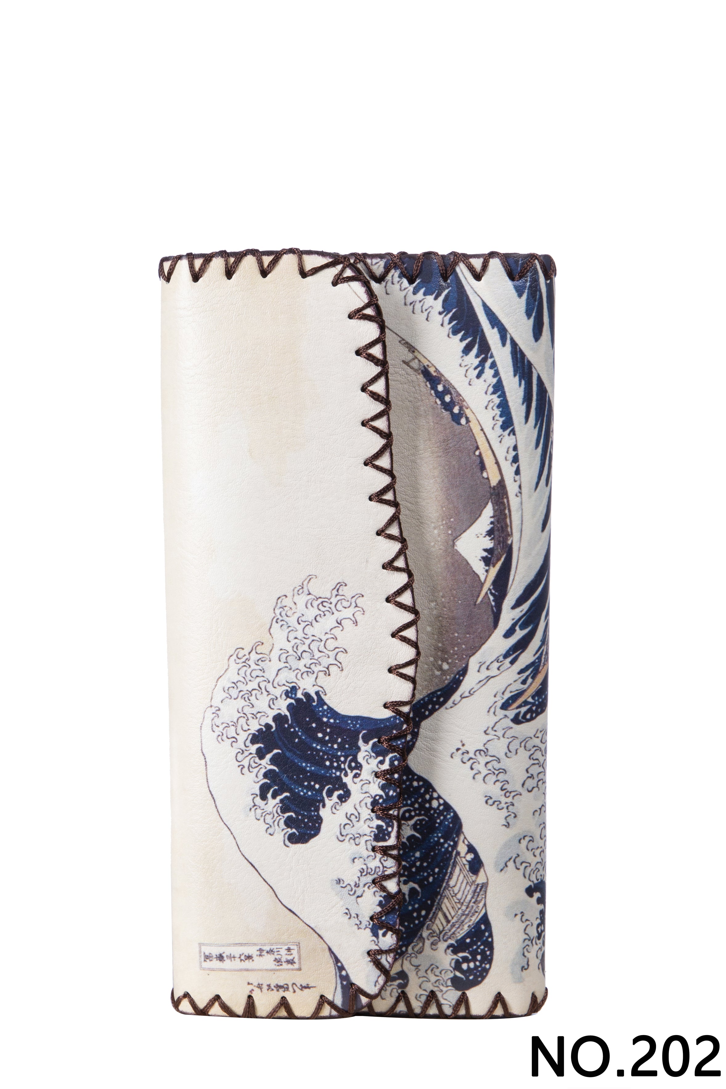 Cartera estampada La Gran Ola HB0582 - N.º 202