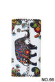 Cartera con estampado de elefantes florales HB0582 - N.º 66
