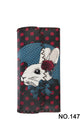 Cartera con estampado de conejito HB0582 - N.º 147