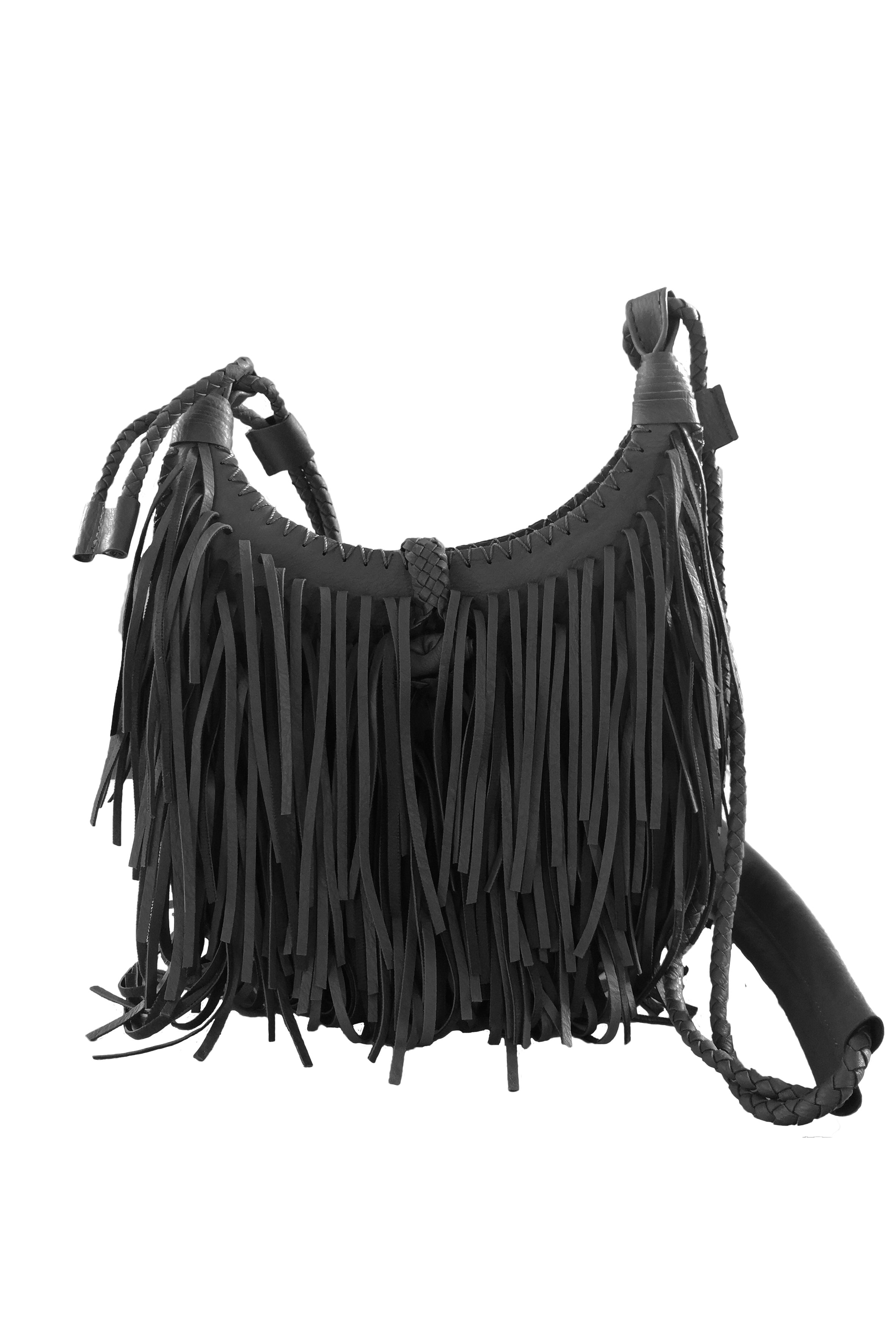 Extra Large Size Tassel Leatherette Crossbody HB0625-XL