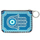 Palm Evil Eye Print Hand Stitch Coin Purse HB0665 - NO.128