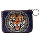Tiger Head Print Hand Stitch Coin Purse HB0665 - NO.186