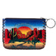 Desert Sunset Print Hand Stitch Coin Purse HB0665 - NO.196