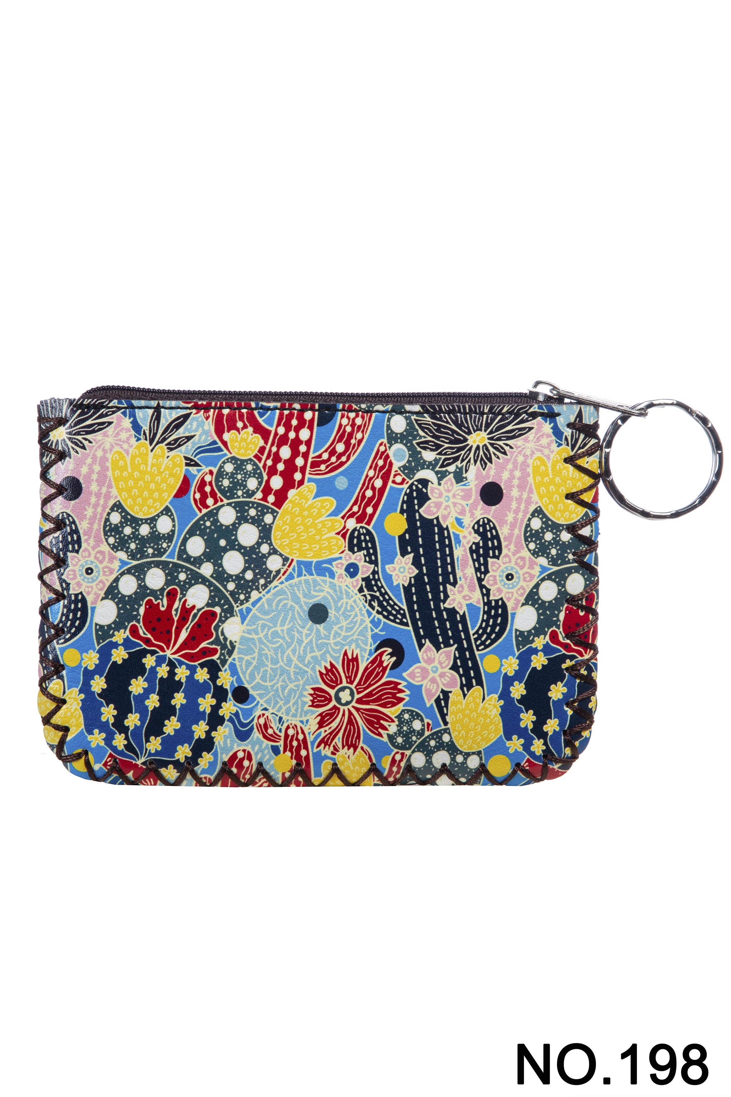 Monedero con estampado de cactus HB0665 - N.º 198
