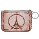 Eiffel Tower Print Hand Stitch Coin Purse HB0665 - NO.47