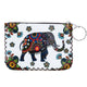 Floral Elephant Print Hand Stitch Coin Purse HB0665 - NO.66