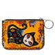 Dia De Los Muertos Cat Print Hand Stitch Coin Purse HB0665 - NO.159
