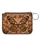 Butterfly Animal Print Hand Stitch Coin Purse HB0665 - NO.163