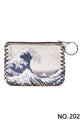 The Great Wave Print Hand Stitch Coin Purse HB0665 - NO.202