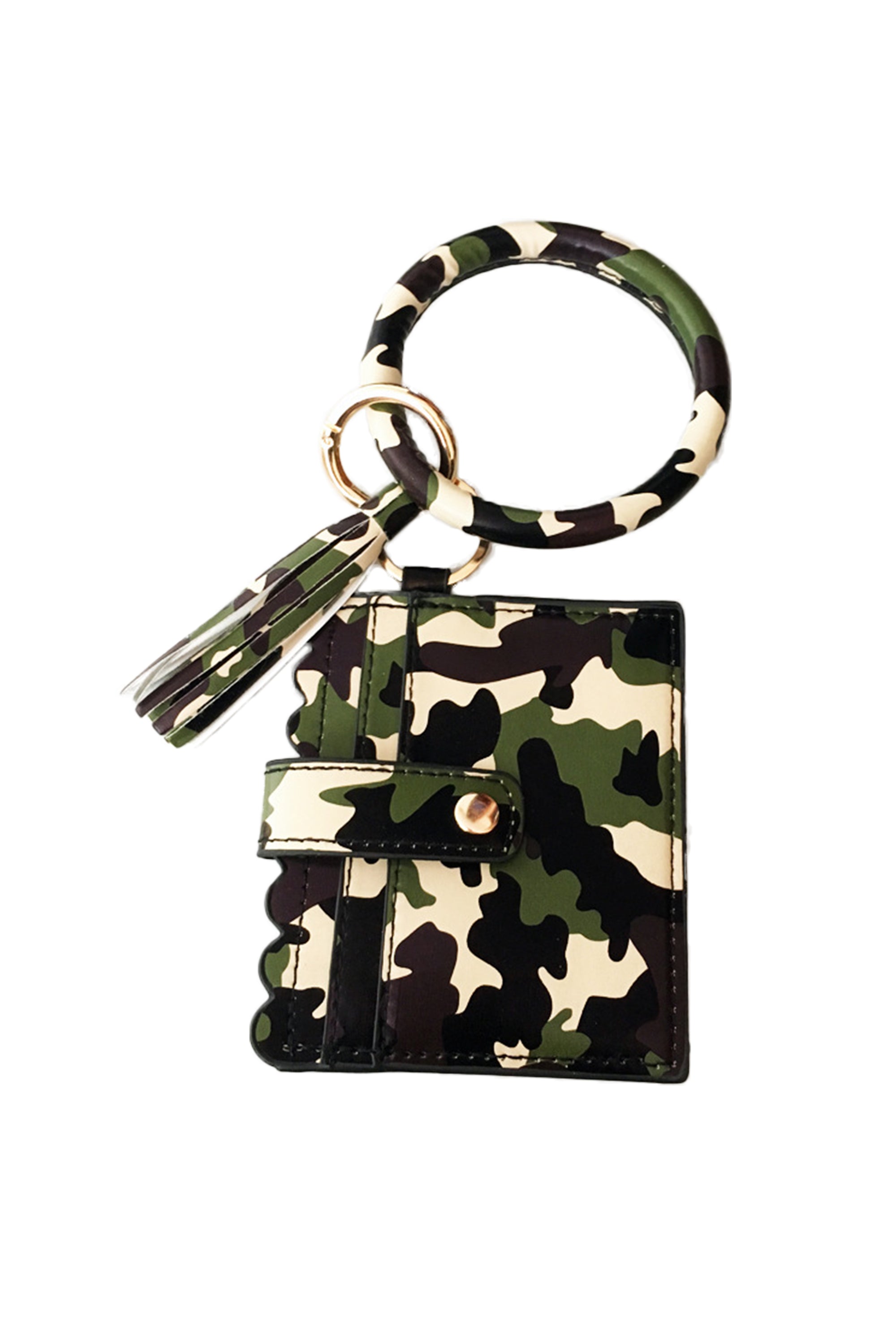 Bolsa para tarjetas de cuero PU estampada HB0928