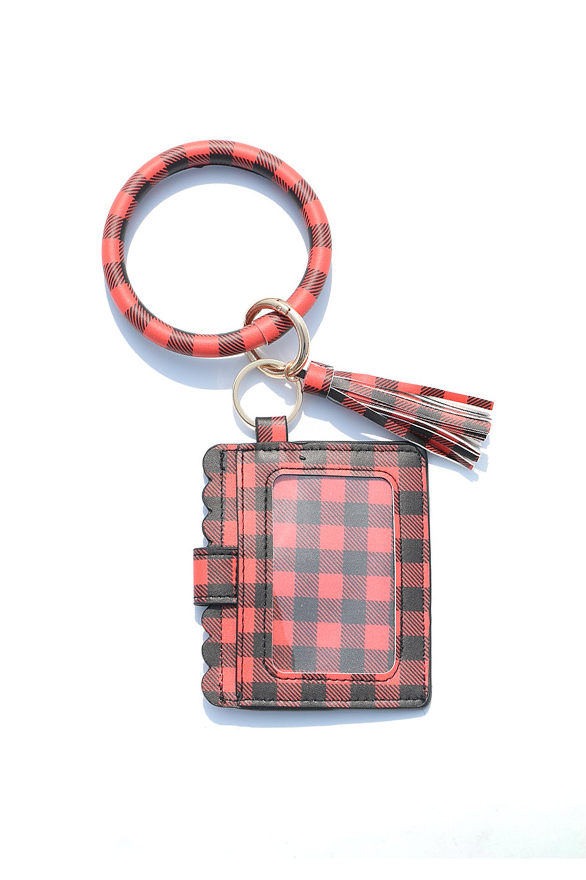 Bolsa para tarjetas de cuero PU estampada HB0928