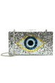 Against Evil Eye Acrylic Evening Bags HB1007