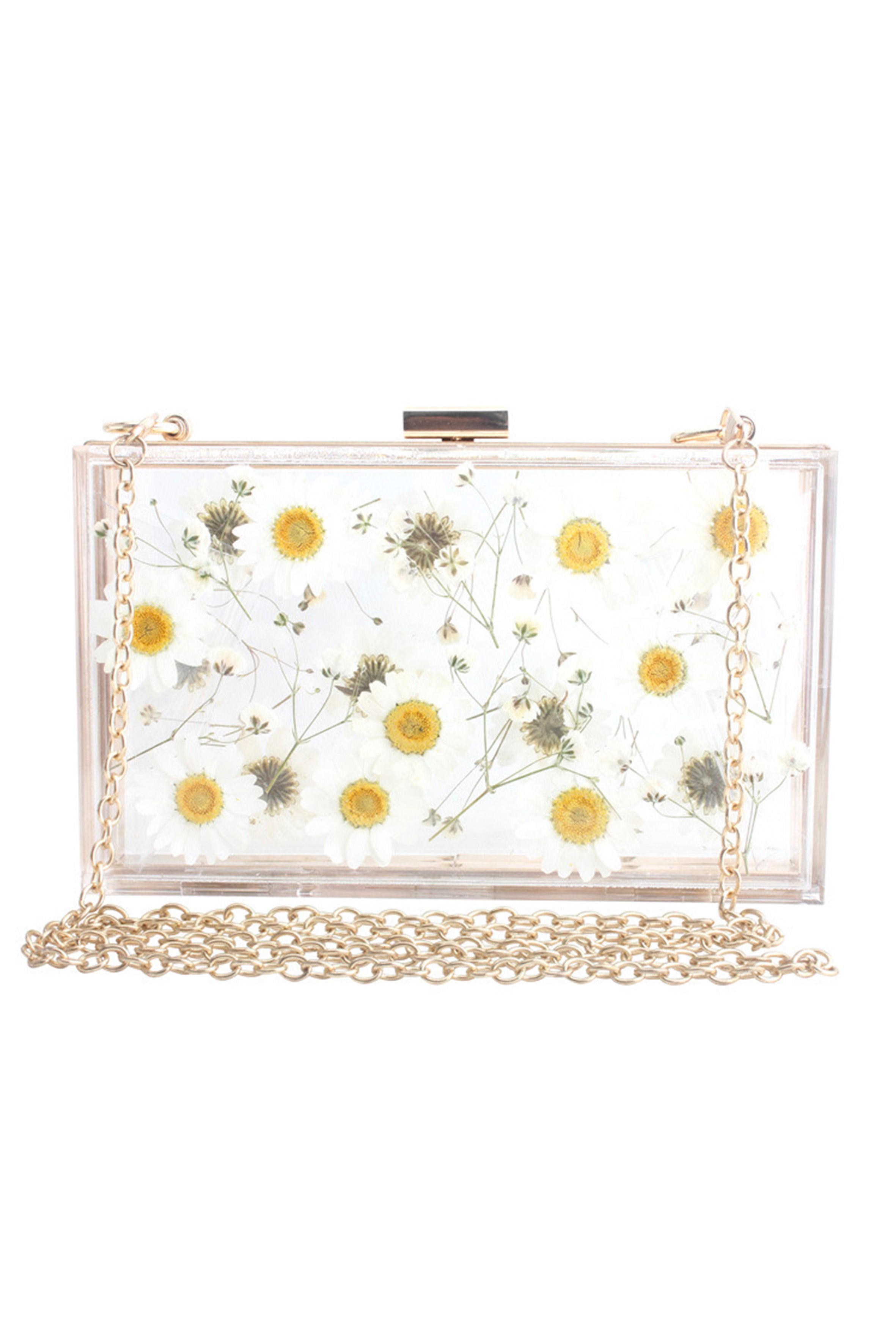 Dasiy Acrylic Crossbody bags HB1160