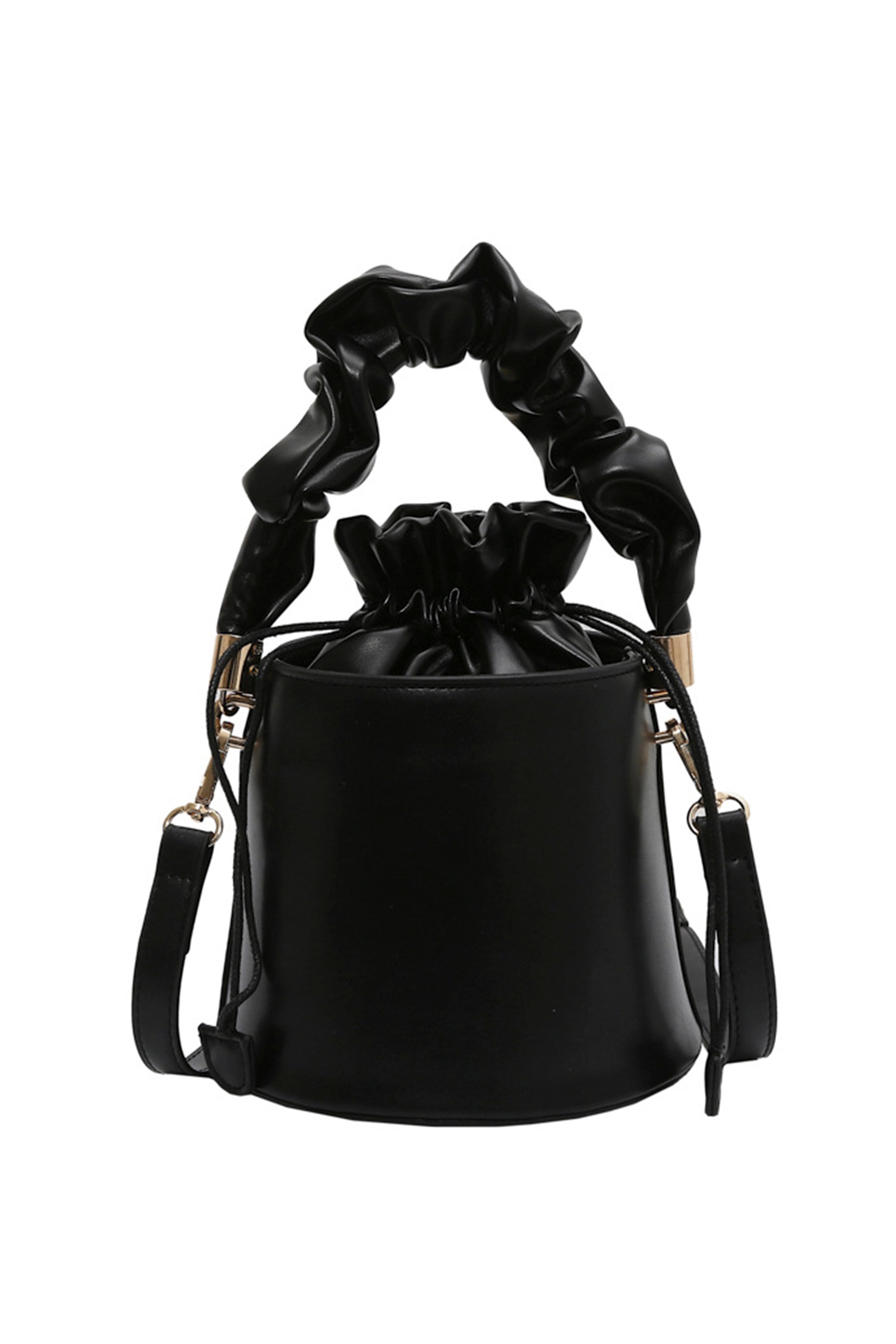 Pu Leather Bucket Bag HB1335