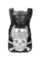 Skull Leather With Hat Backpack HB1531