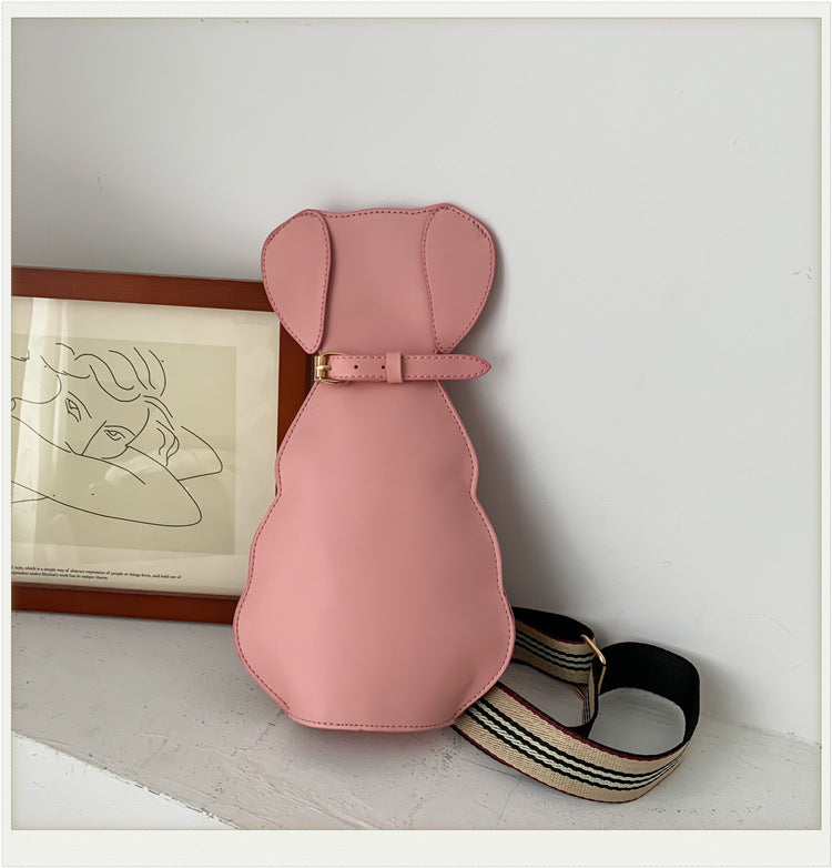 Bolso bandolera de piel sintética para perro HB1584