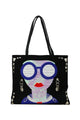 Bolso de mano con lentejuelas de Glass Lady HB1795