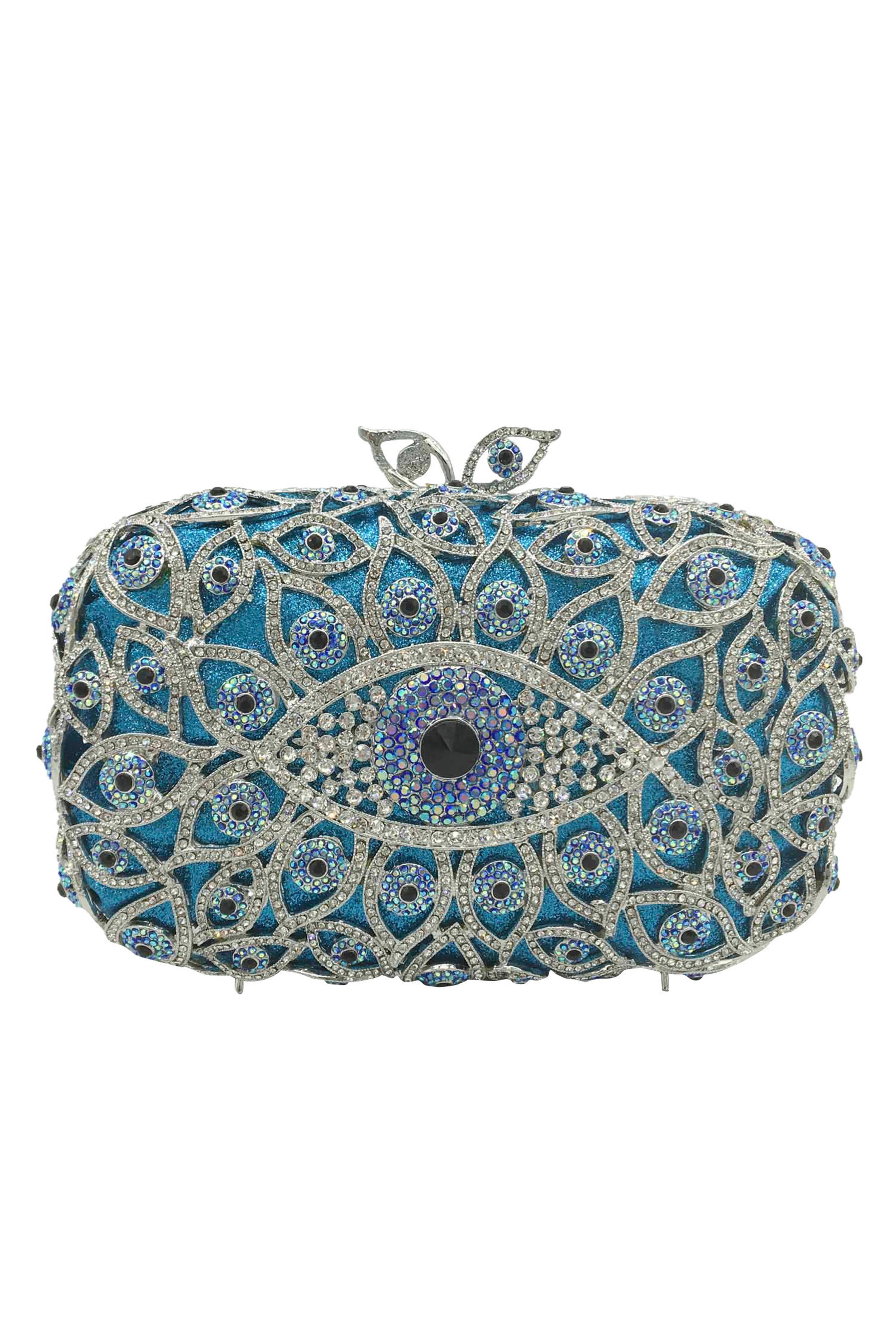 Evil Eye Rhinestone Evening Bag HB1927