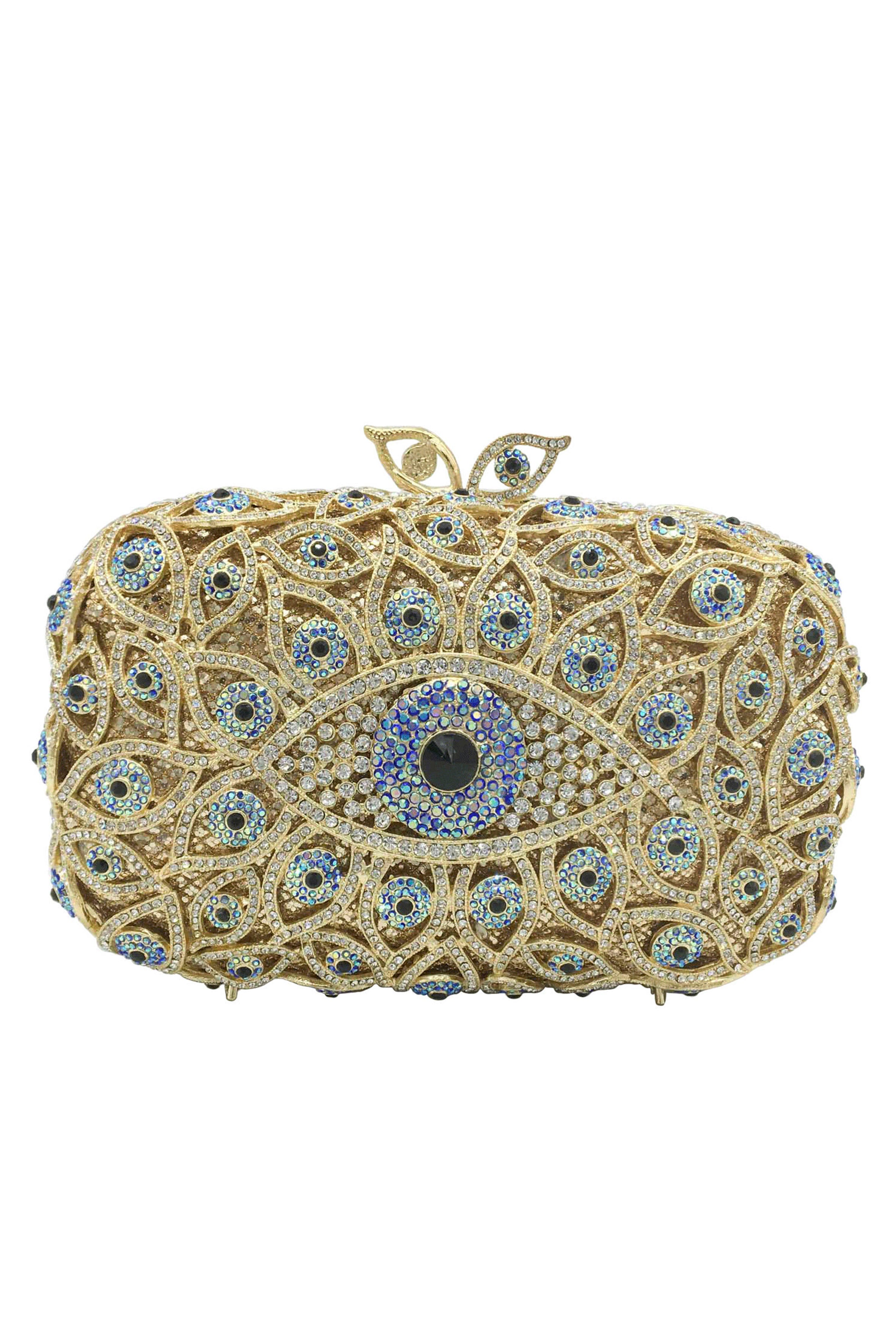 Evil Eye Rhinestone Evening Bag HB1927