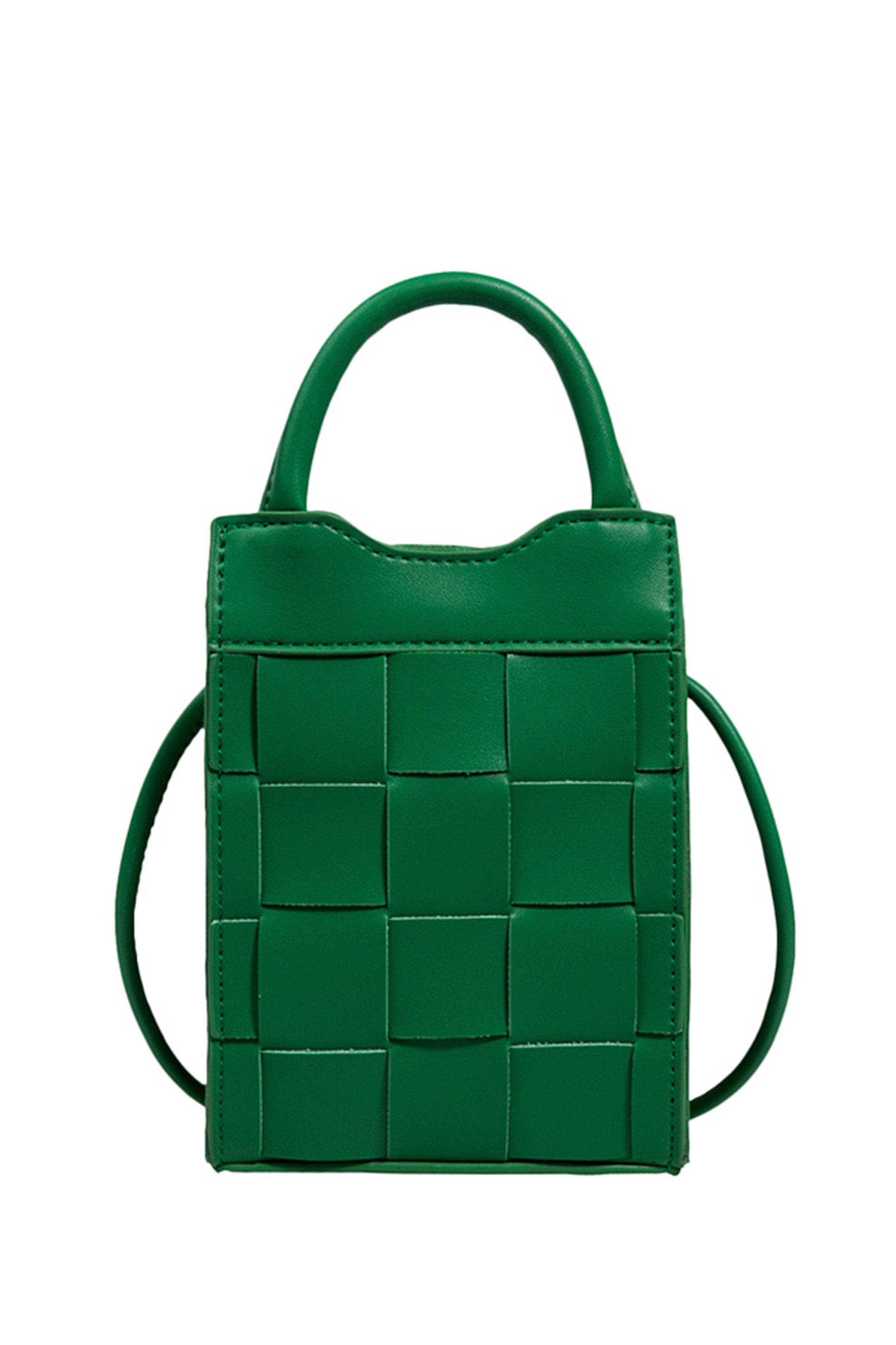 Weave Pu Leather Crossbody HB1993