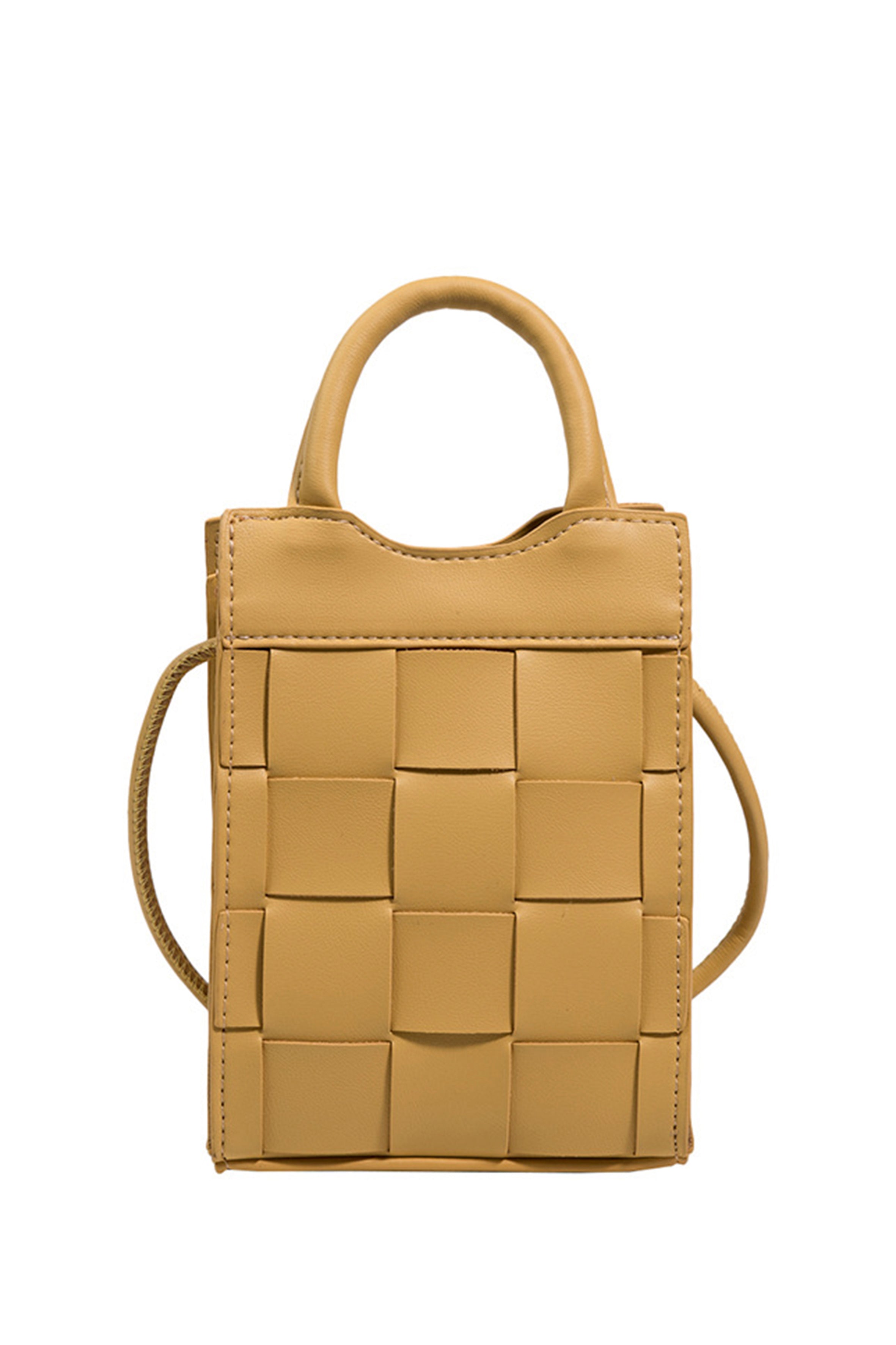 Weave Pu Leather Crossbody HB1993