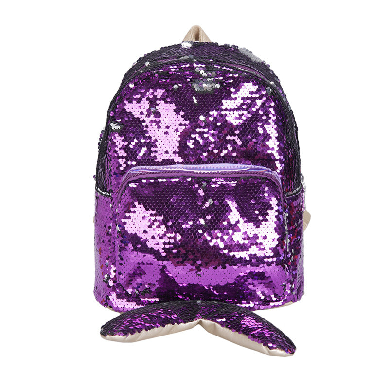 Mermaid Tail Sequin Backpack HB2055 Ole