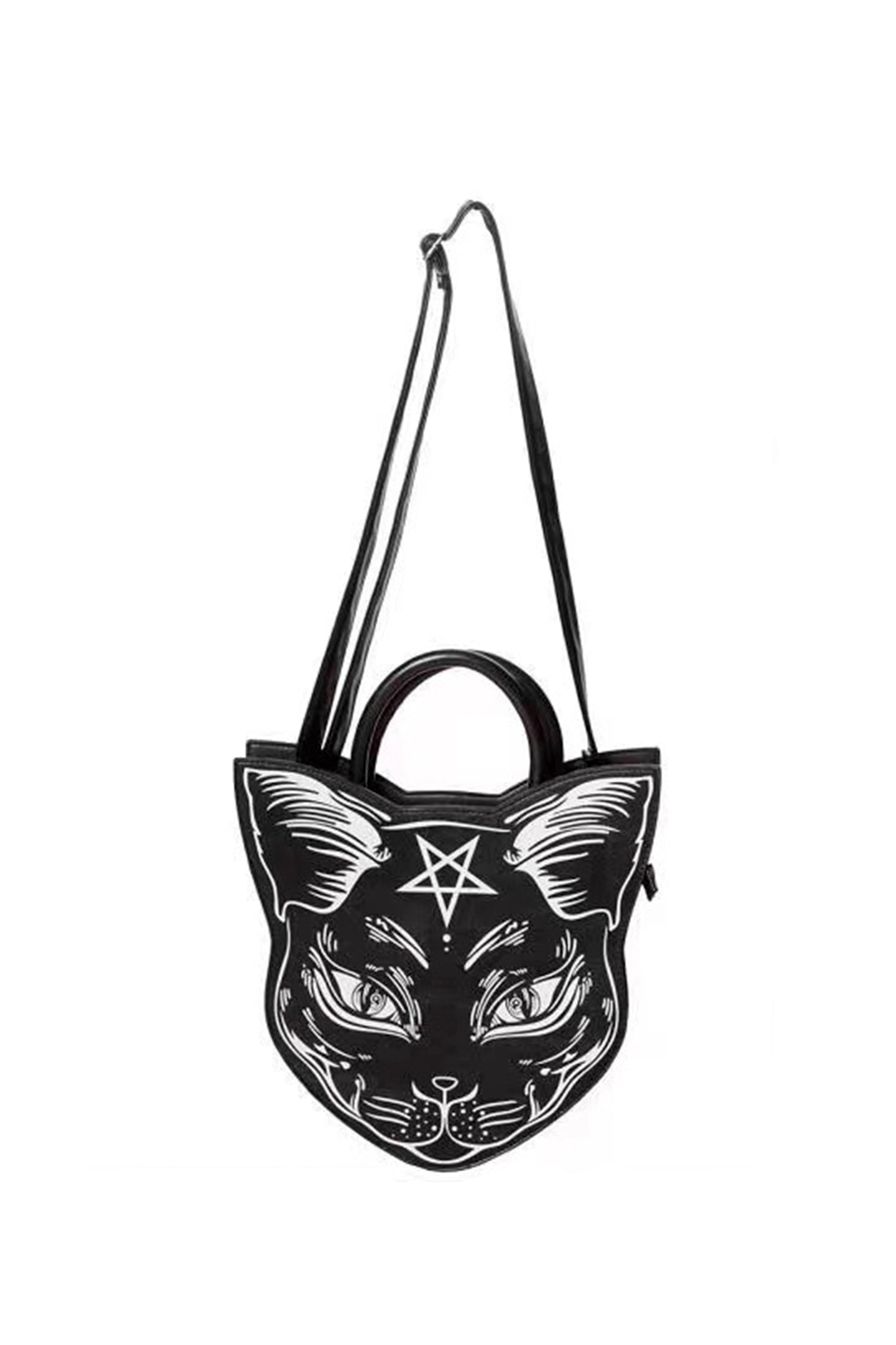 Cat Pu Leather Crossbody Bag HB2104