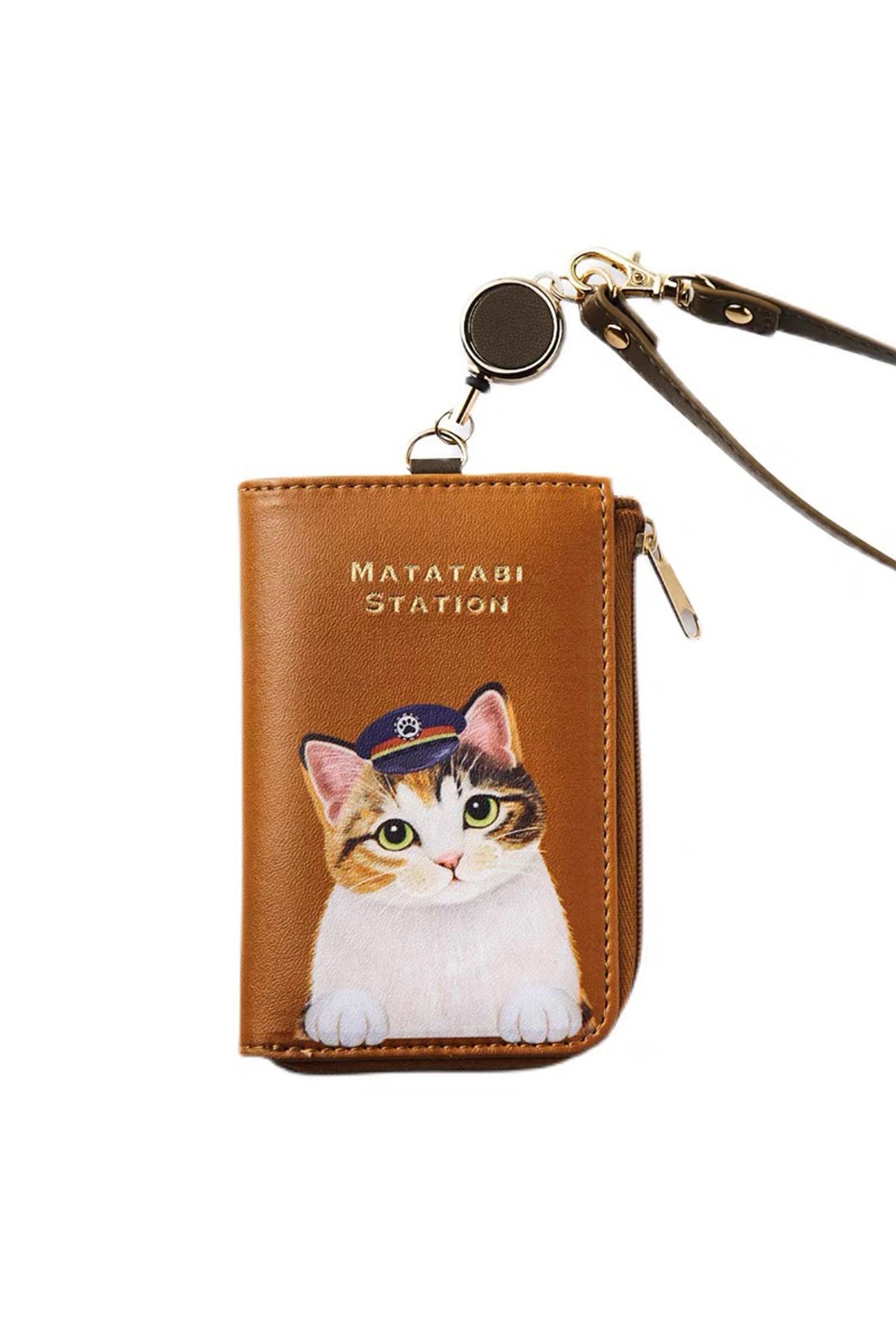 Kitty Wallet Card Holder Wristlet HB2105